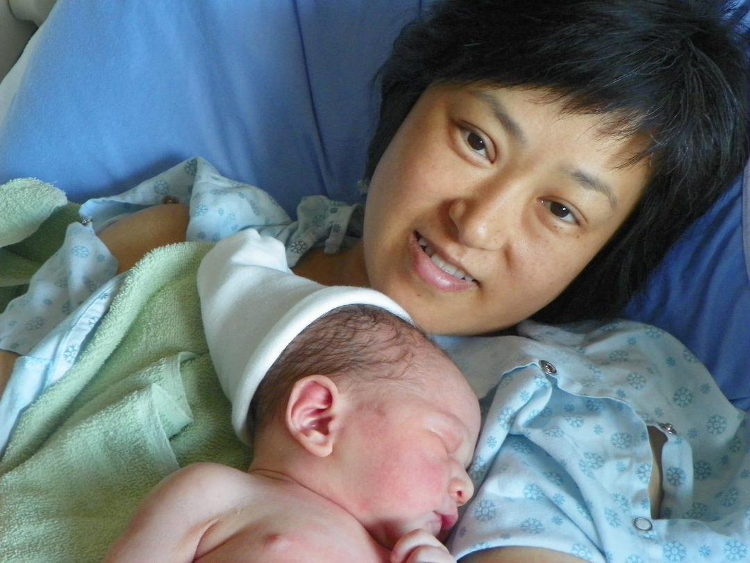 Megan and baby Roddy