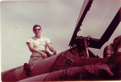 Vietnam 1968 - Sitting on an F4C Phantom
