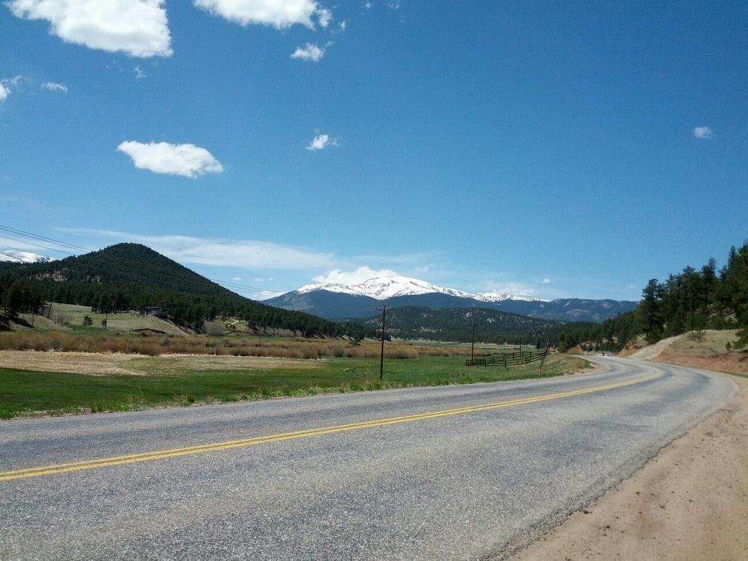 Rocky Mountains! Great weather!