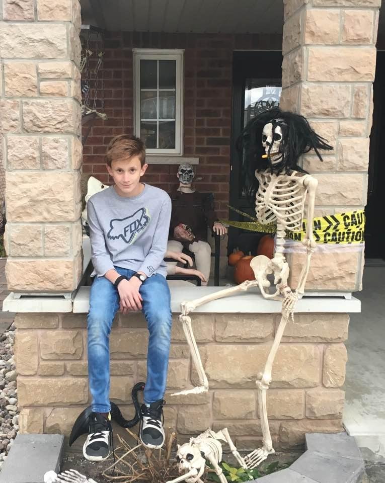 Guess who has ALWAYS Loved Ghost Halloween!! Love this young man ♥️
