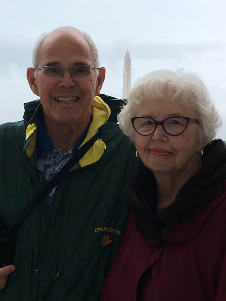 We are having a wonderful time at the Lincoln Memorial.