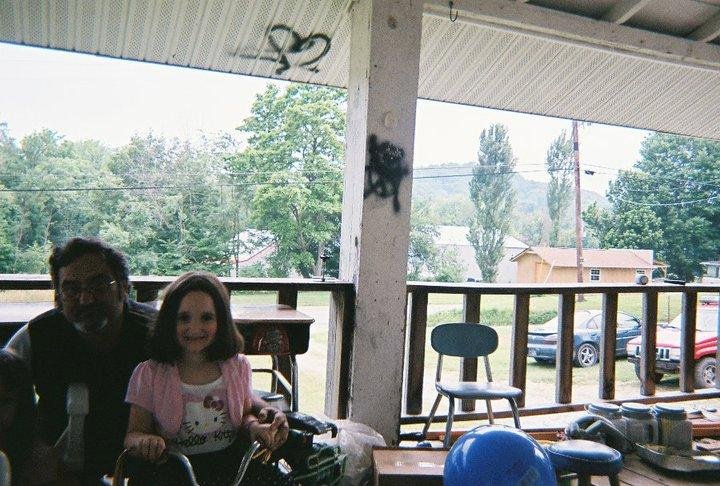 William Hatcher's album, trip up to see grandkids