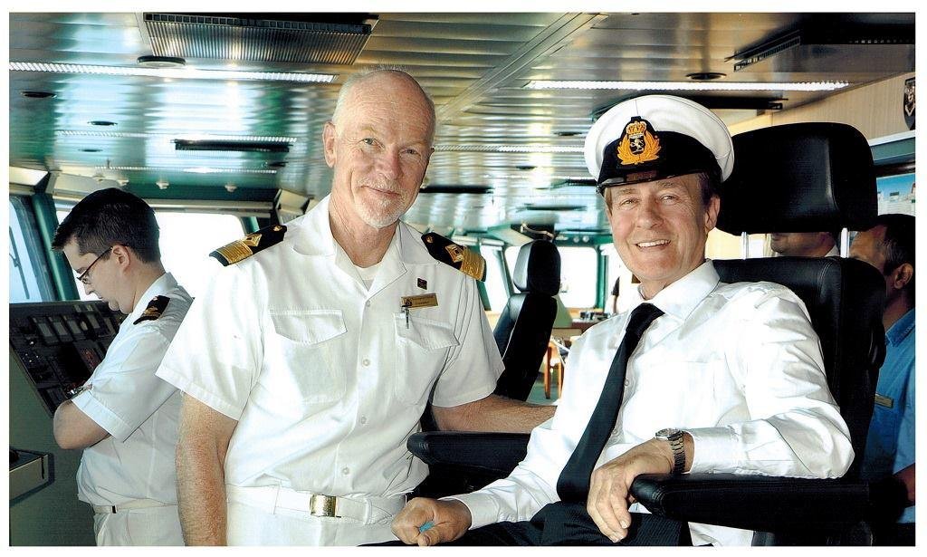 I said I was going to command the Queen Mary 2.