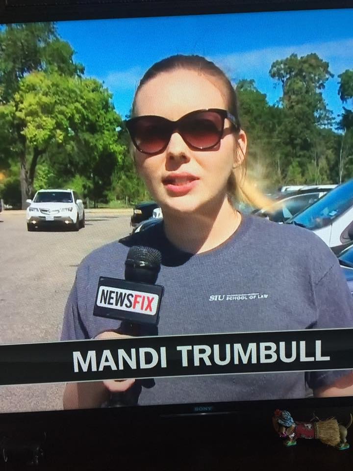 Look who I just saw on the CW News Fix...