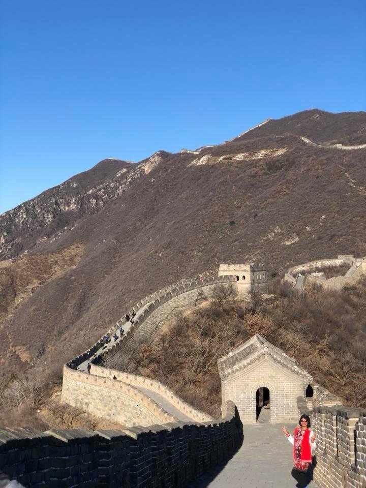 Visited the Great Wall today and it was amazing and back home we go tomorrow 🇨🇳!!