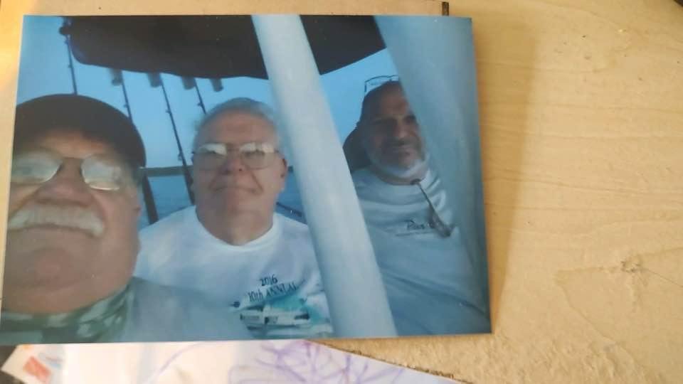 Me with my two little brothers fishing, Chuck and Mike. They are the best, looking out for me.
Thank you guys so much.