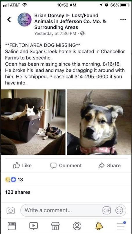 Hope they find this poor baby.