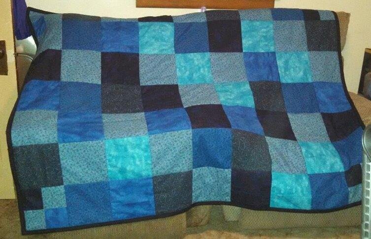 Here is a quilt i finished today