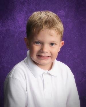 Little man's first school picture