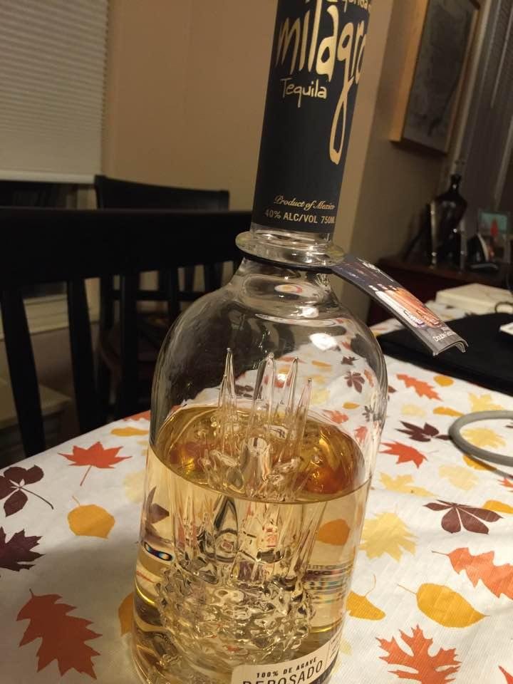 Cool and rainy out. A good tequila night😎