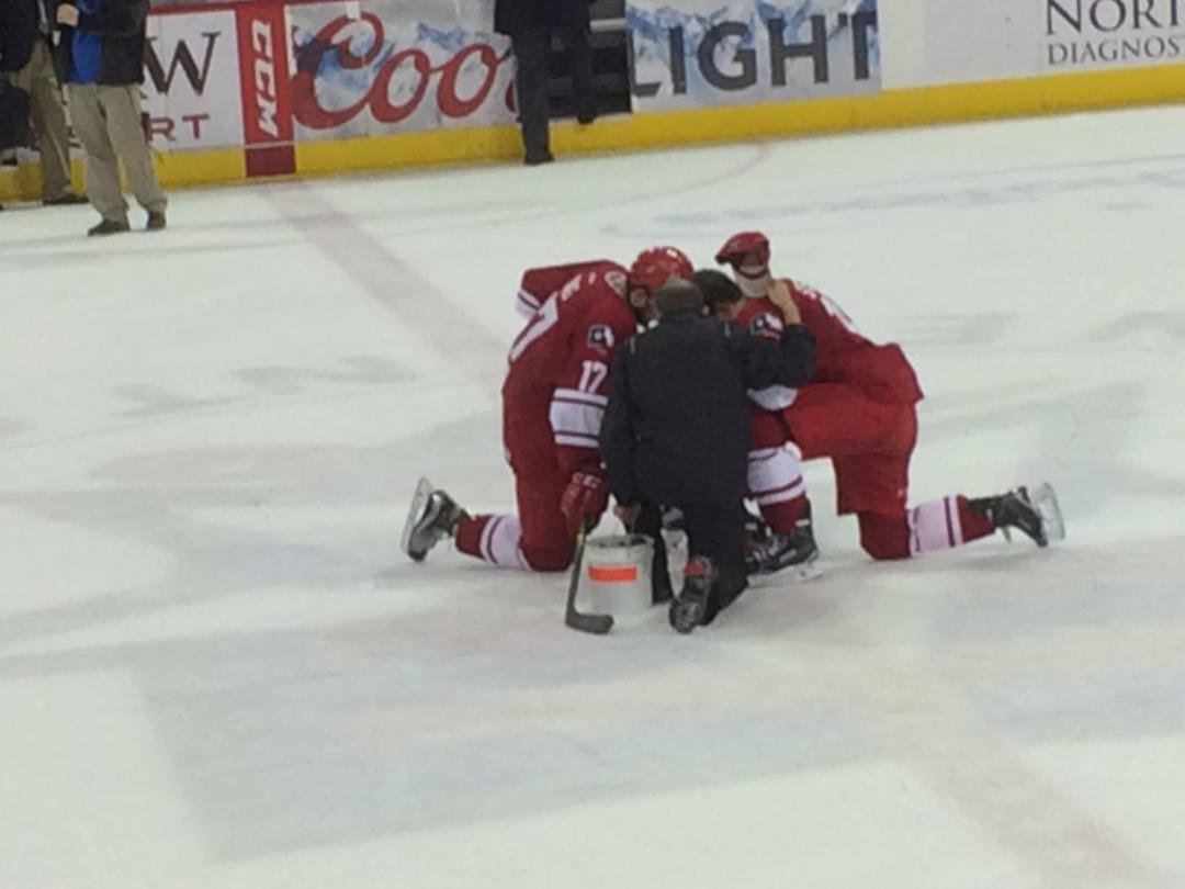 After game prayer
