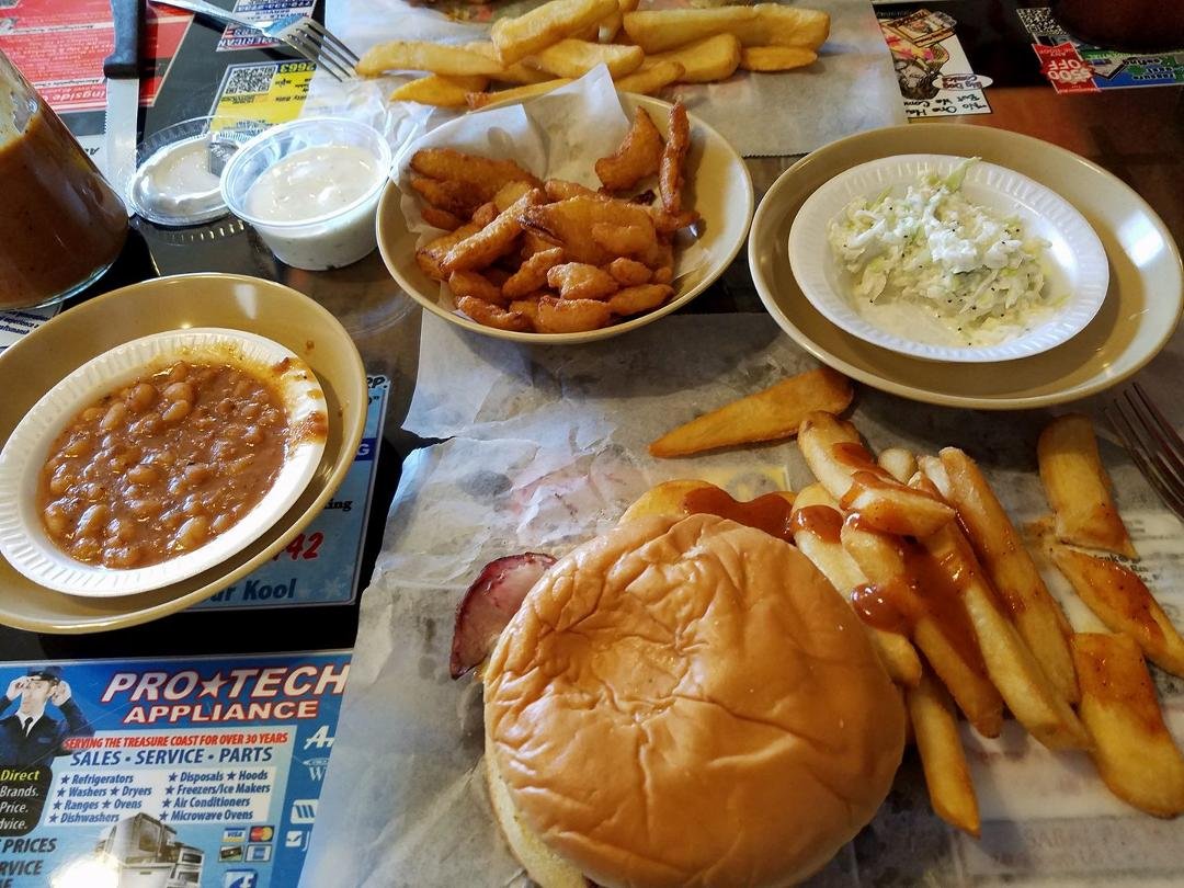 Dales BBQ, thats what for lunch!