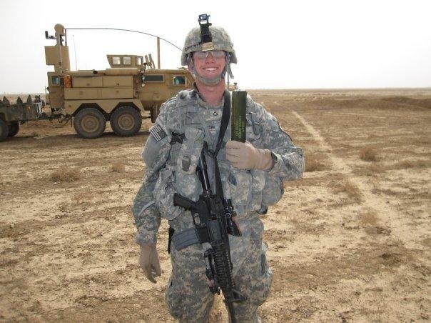 March 09 Picture of Brian in Iraq