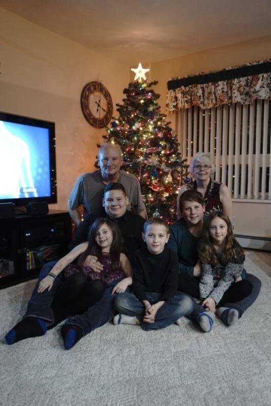 5 of 10 Grand kids Xmas 2018