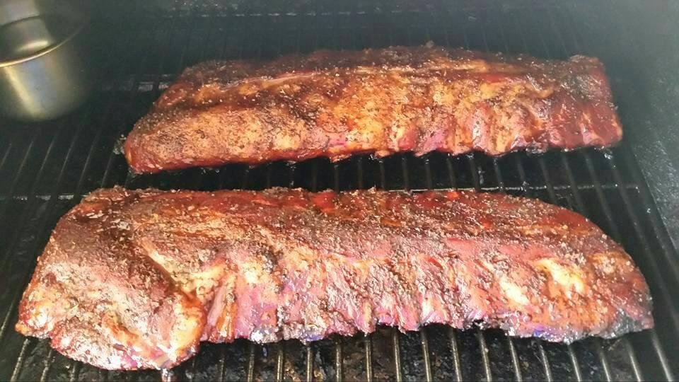 Dinner on the smoker