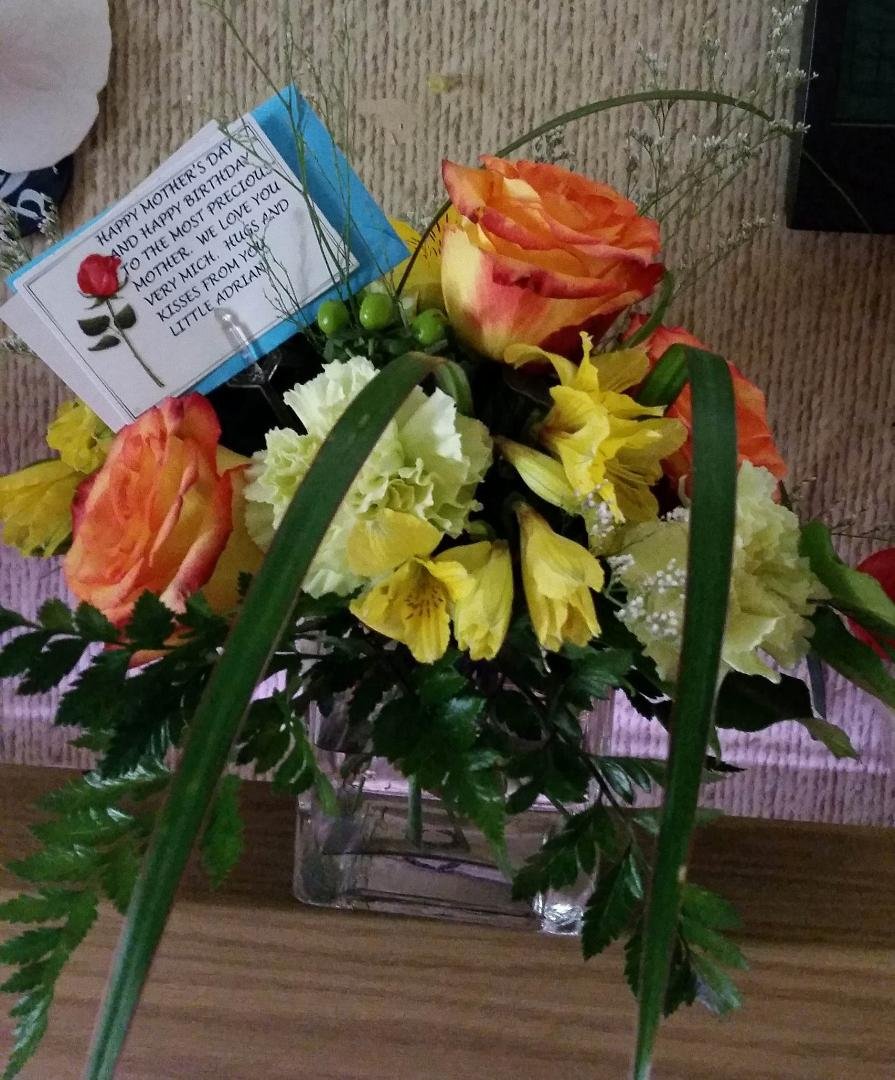 What a surprise from my Beautiful Little Grandson Adrian
Grandma loves you very much