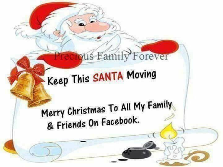 Keep Santa moving.......