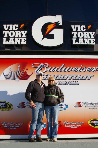 At Daytona Beach in February, 2008