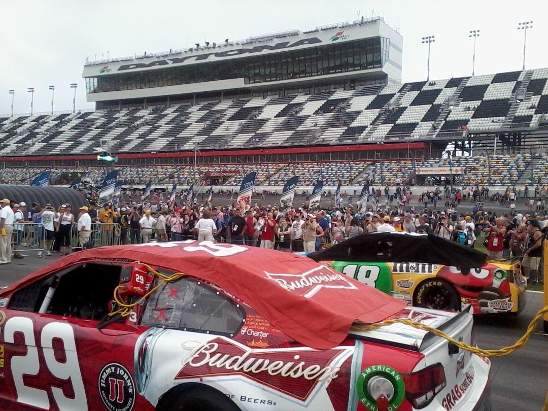 At the Daytona 500