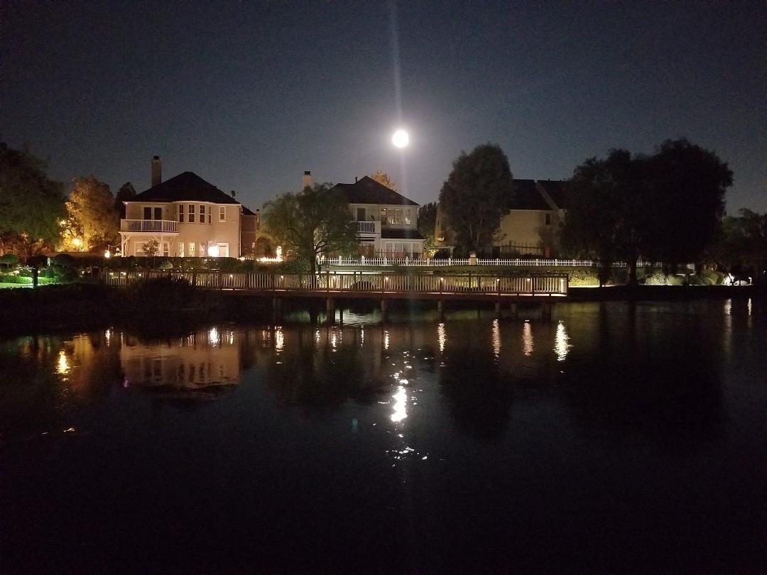 A perfect evening with a beautiful friend!