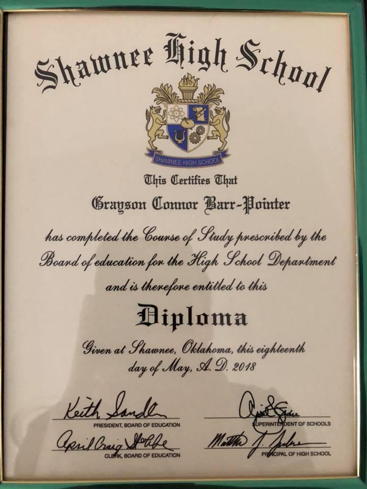 I finally got my diploma I worked so hard to get this after last 3 years I struggled with my grades this year I pulled it off I finally pass all my classes