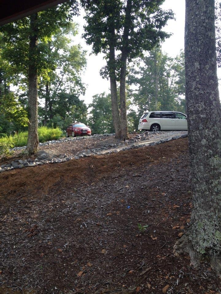 NC mountains just outside Morganton
With Diane, Aaron, Alicia & kids.