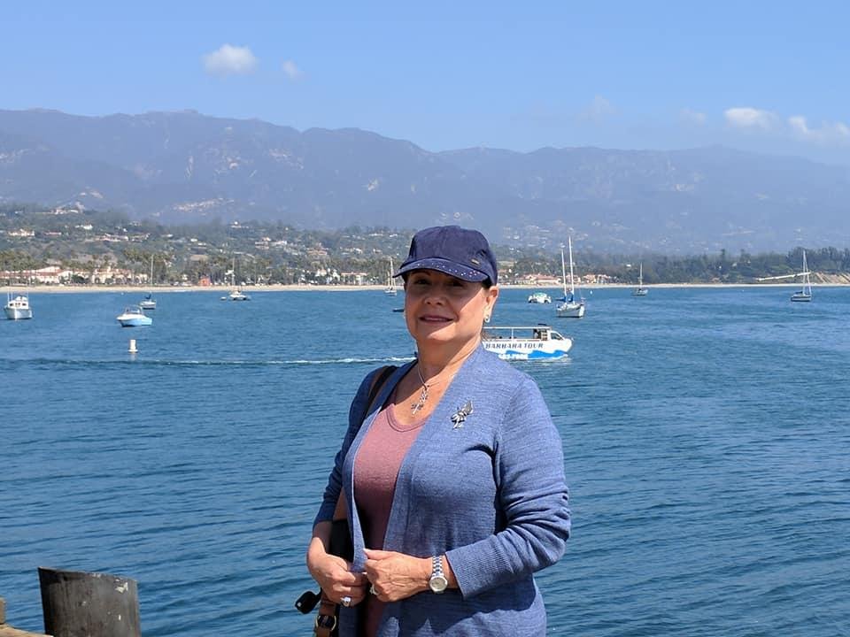 At the Santa Barbara pier