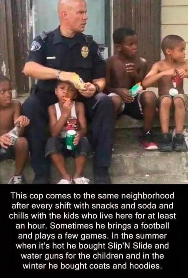 Love this! These are the kind of cops I know!
