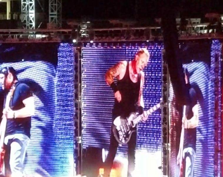 Metallica was more than worth the sweltering sun, the people standing in the way of the view, the high priced concessions and the many smokers. They never disappoint. Thank you Jennie Bray!!!