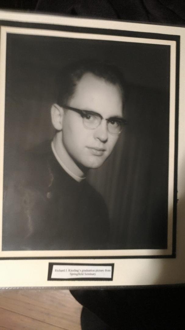 57 years ago this young man was ordained
This is his graduation picture from Concordia Theological Seminary Springfield Illinois.
