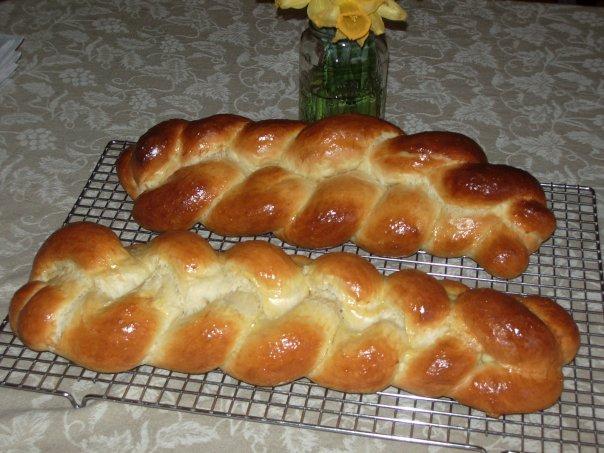 large Challah - four braids