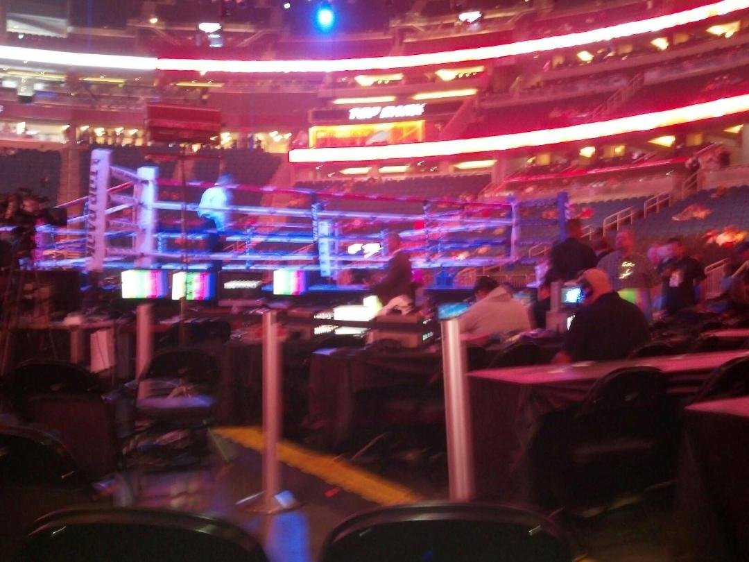 Right on the floor
