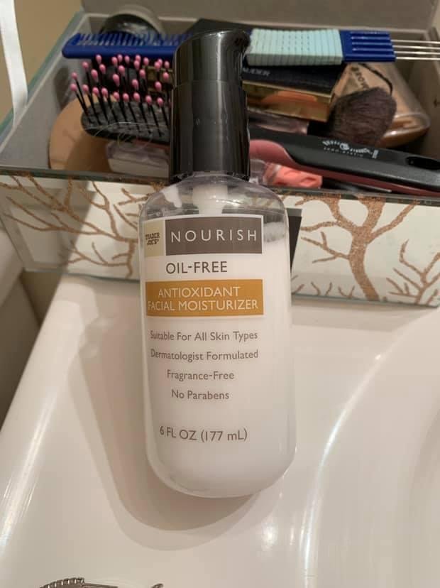 This is the best Moisturizer under $10 at Trader Joe’s.