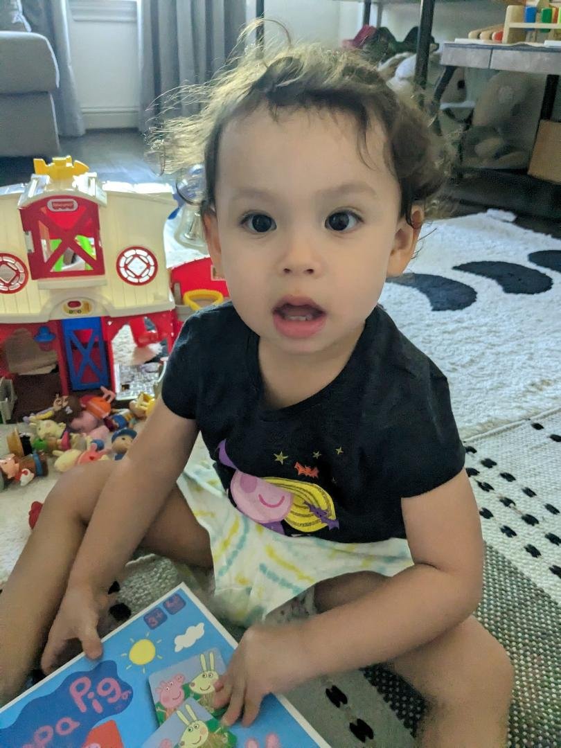 Happy 2nd Birthday to my Granddaughter Zoe! See you soon