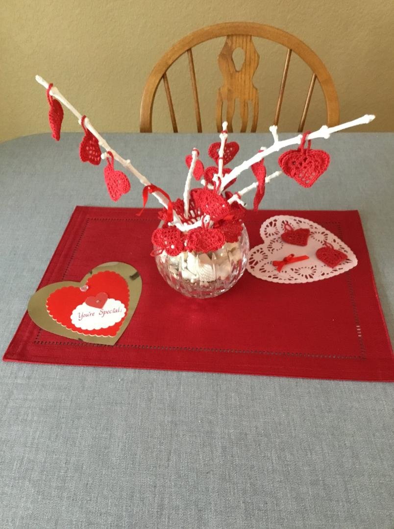 My Mother made this heart tree many years ago.