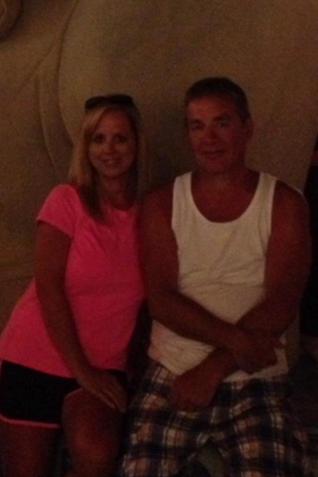 I wonder where this girl met that tanned young man at?