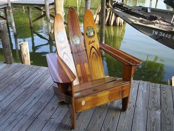 Walt can you make one of these???? Finding old skis??? SO COOL!!!!