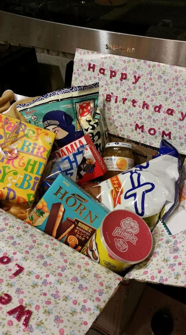 Awesome belated birthday wishes from my kids in Japan!!! I love surprises !!!