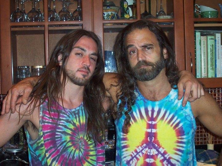 Our submission to the Modesto Bee father son look alike contest! lol No.....we entered a smiling pic.