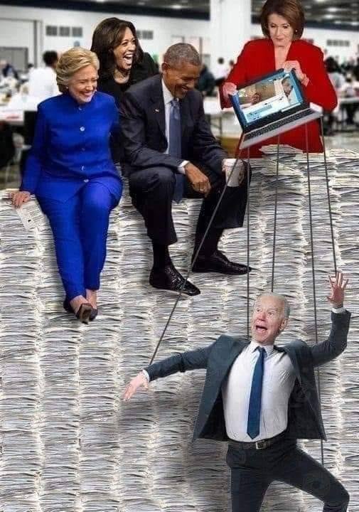 Biden - The Puppet FOOL ......
