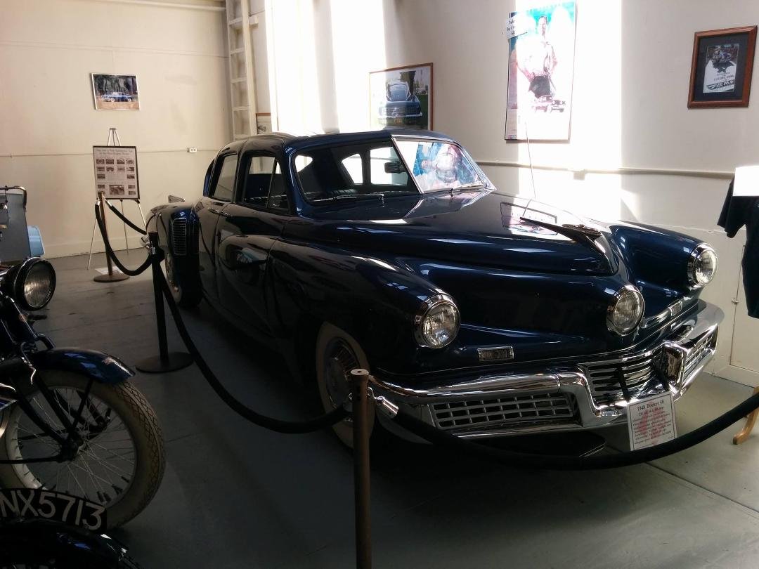 So, fighting the traffic on Friday was worth the effort. This is a Tucker (No. 7 of 51) at the Lemay Family Collection. http://www.lemaymarymount.org/