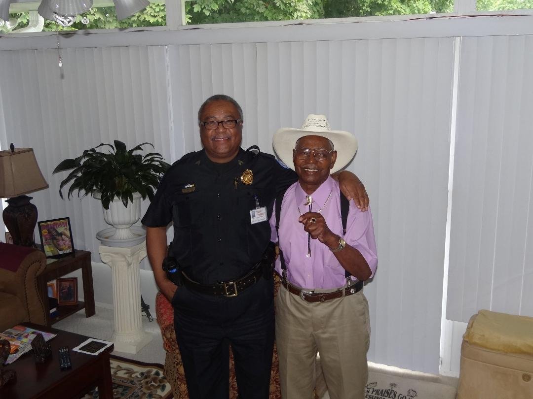 Me and Uncle Riley.