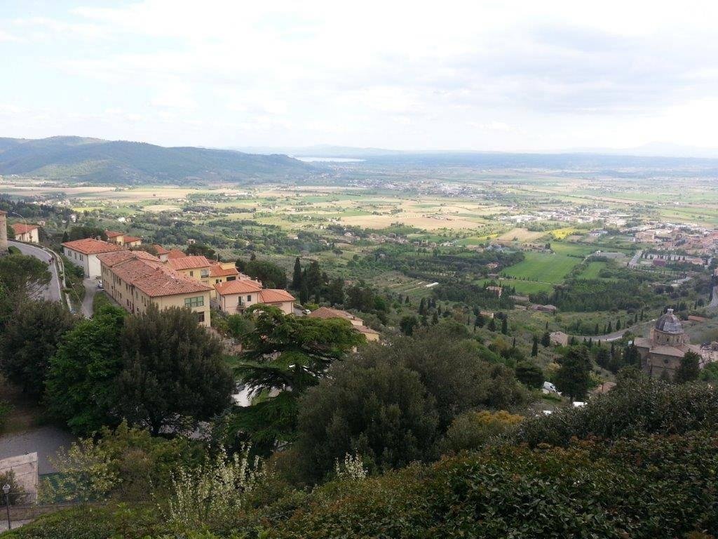 On Monday we visited Cortona where the film "Under a Tuscan Sun" was filmed