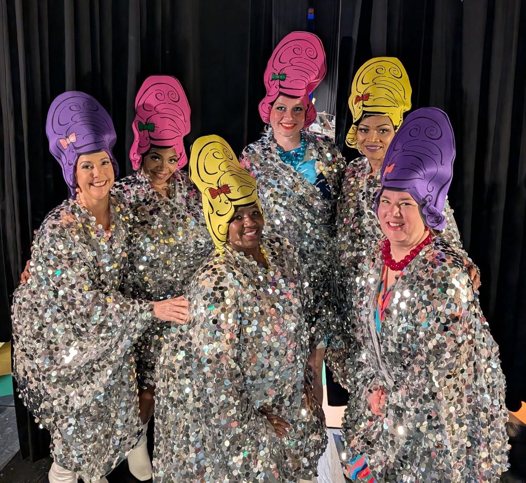 These six Divas are awesome. I have six new best friends.
Beehive. North Street Playhouse in Onancock VA.
Standing ovation 3 nights in a row.
Three shows left. April 4, 5, and 6.
I would suggest buying tickets now.
