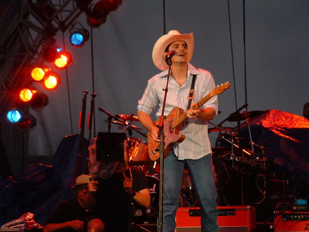 Brad Paisley taken by me in Tennessee