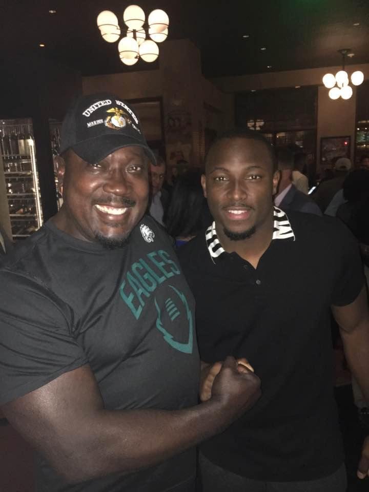 In the ATL for the Buffalo game chilling with Shady McCoy.