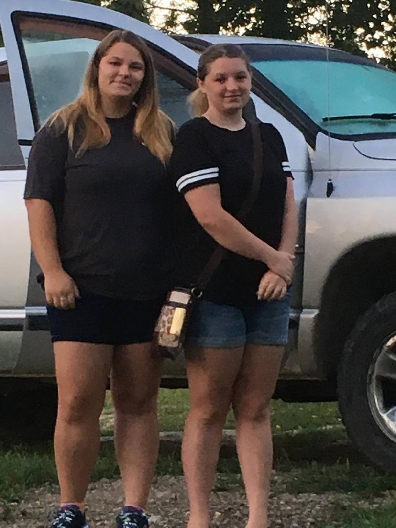 First day of school, good luck to both my girls Michael Wilson and Marissa Wilson