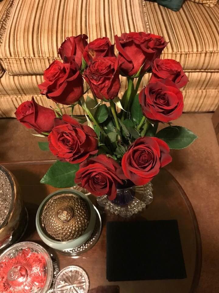 Flowers from Bobby!