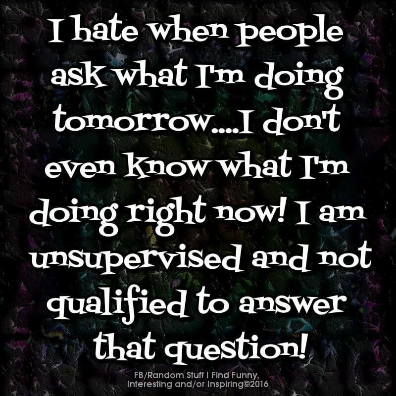 No one is watching me. This could be bad