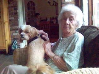 Today is Mizzie's 15th birthday...she is in pic with me....So much love and so many memories....She has been a shining light throughout our times together and a main constant in my life .She may be blind, partially deaf and